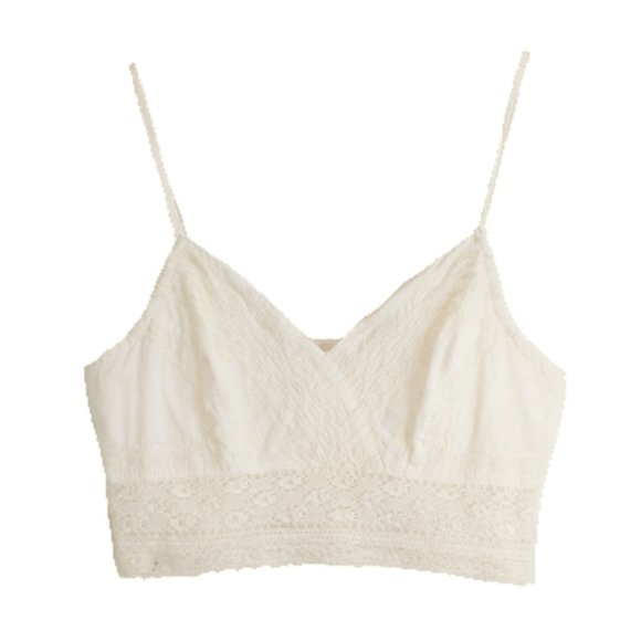 American Eagle Outfitters lace crop top or bralette - Picture 1 of 6